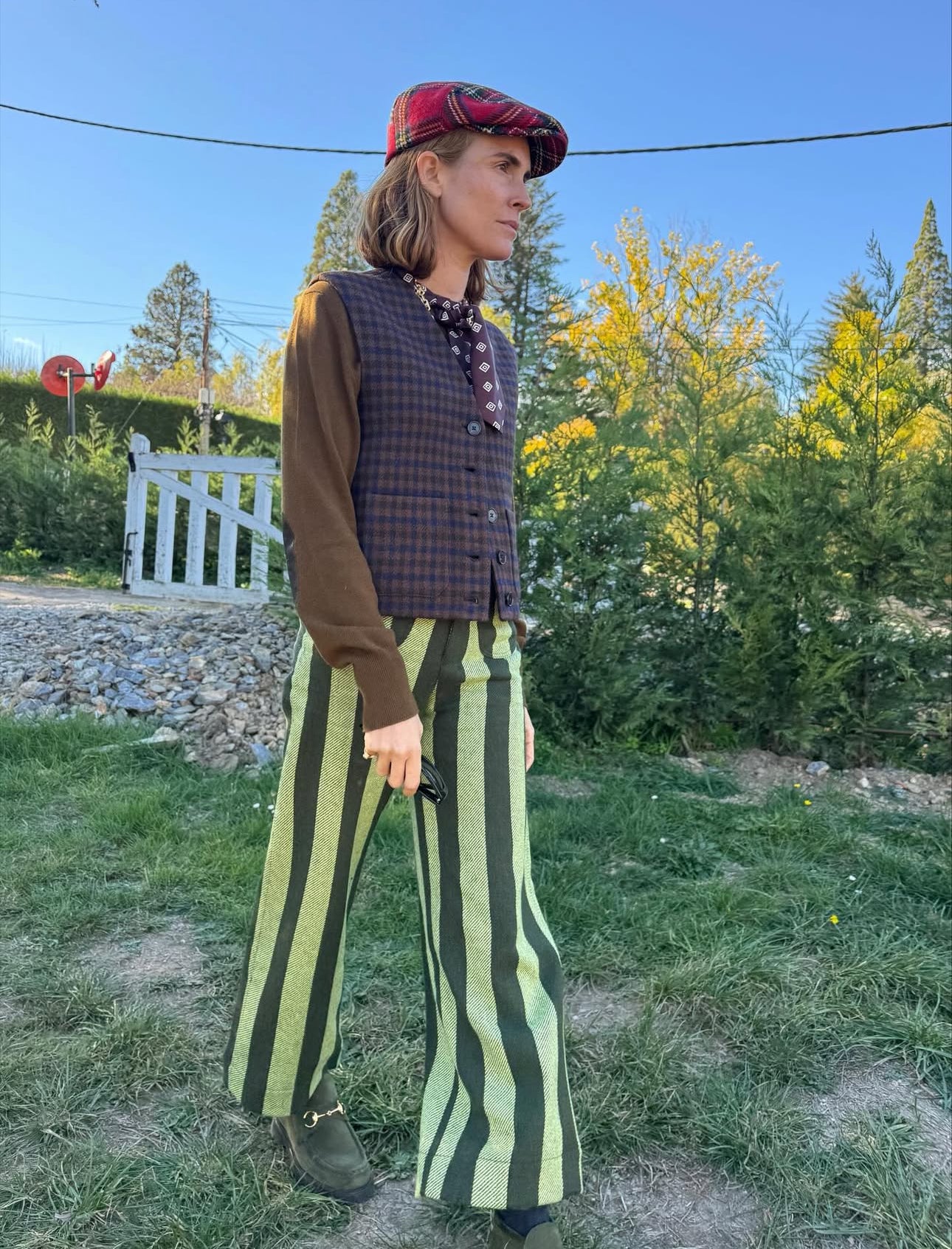 Jason Striped Wool Pants 08