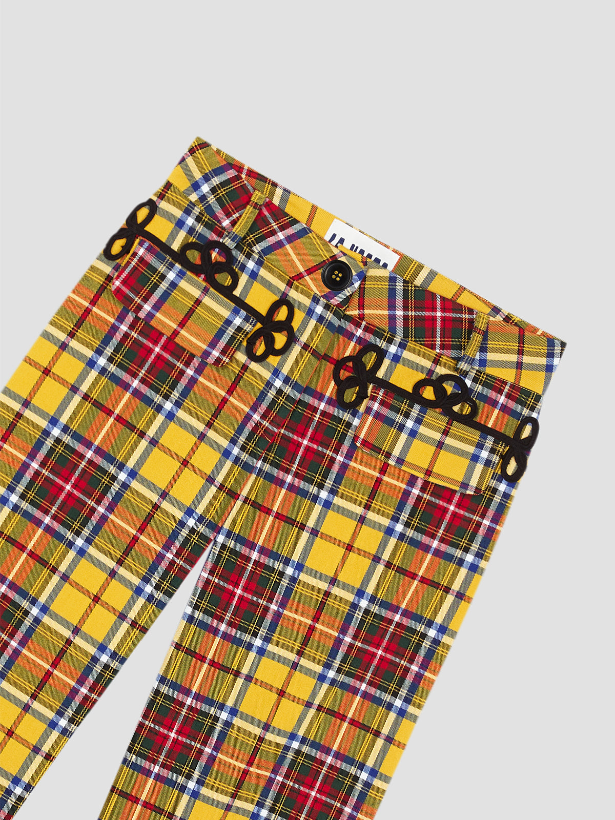 Jason Pants Tartan Yellow – La Veste