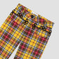 Jason Pants Tartan Yellow