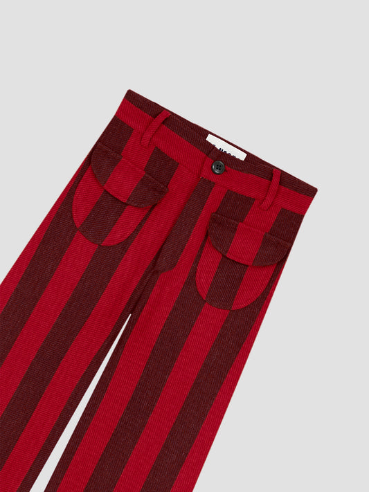Jason Striped Wool Pants 07