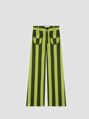 Jason Striped Wool Pants 08