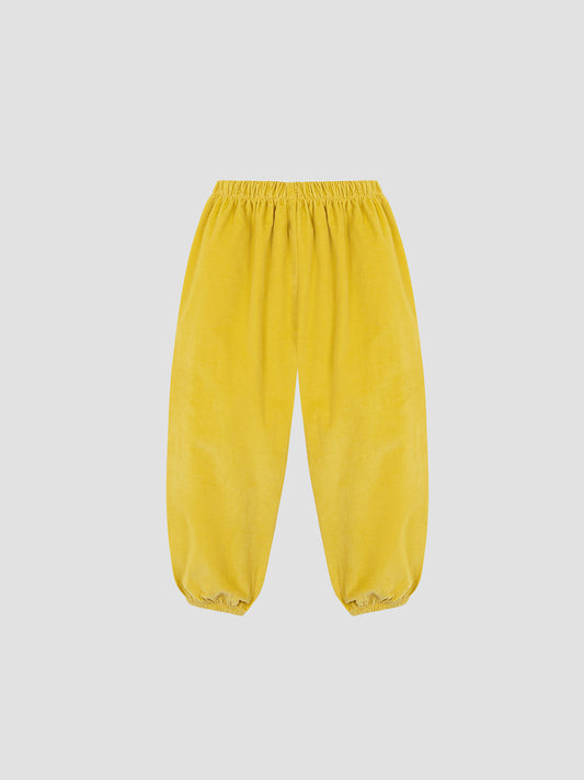 Dumbo Corduroy Pants Yellow