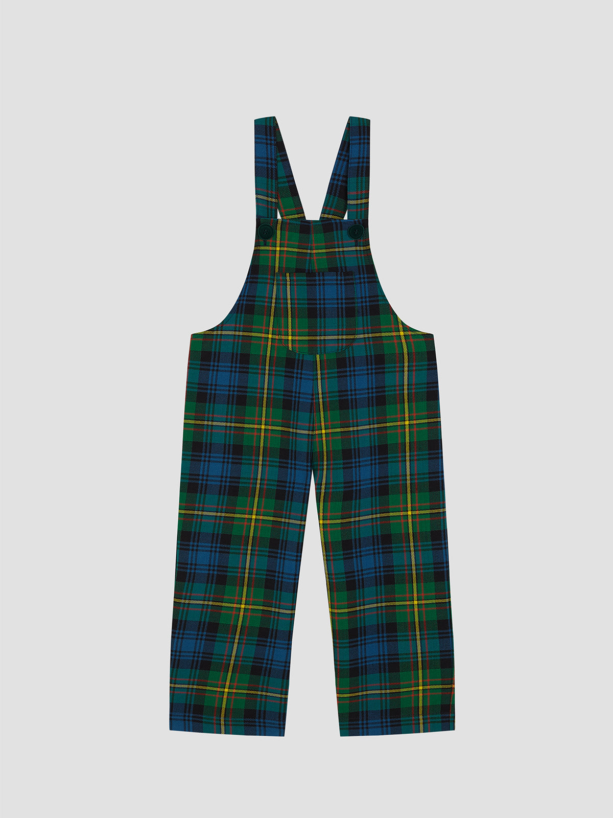 Mini Jumpsuit Tartan Green