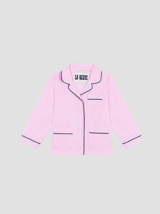 Mini Alpino Pijama Check Pink