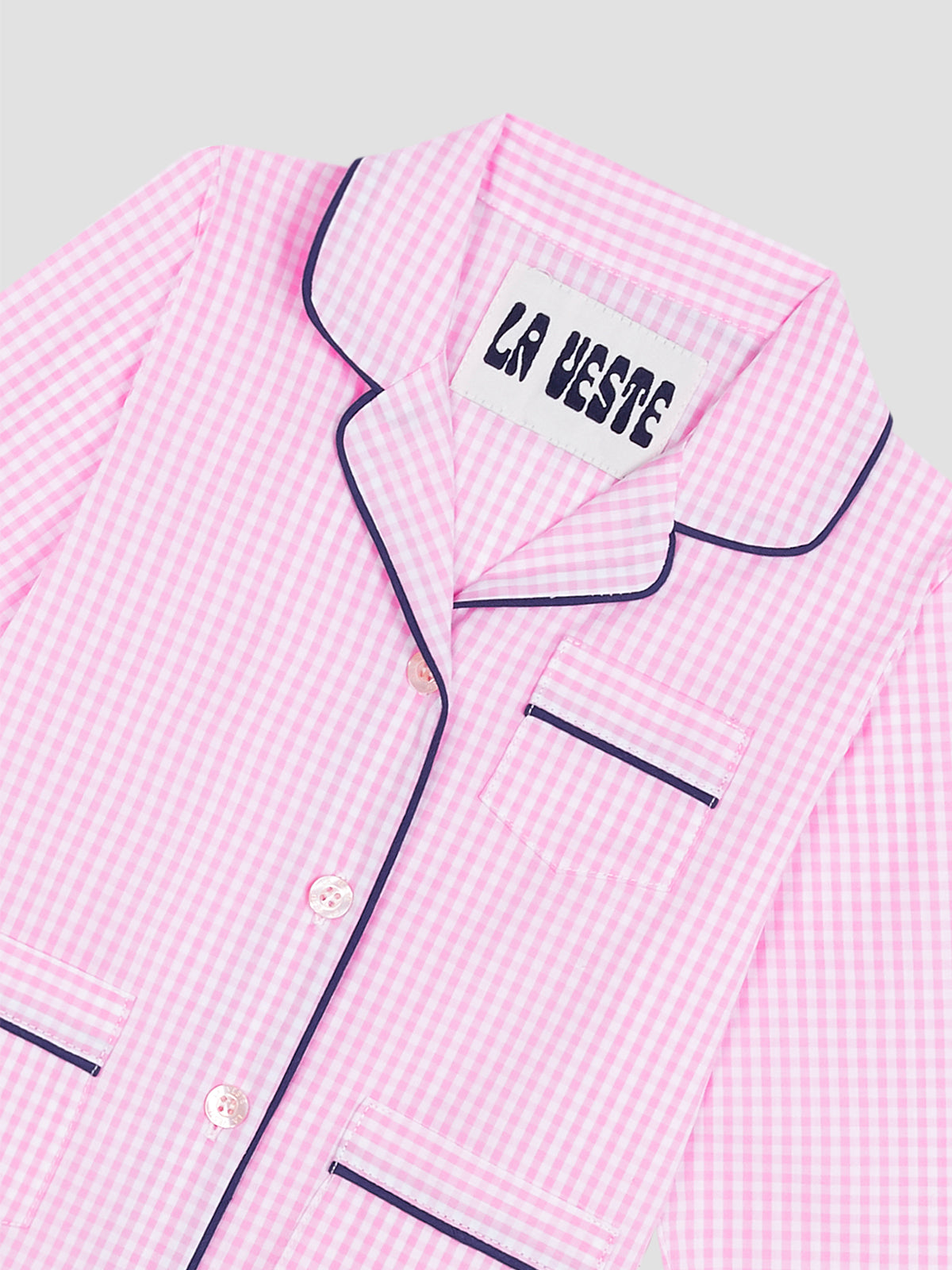 Mini Alpino Pijama Check Pink