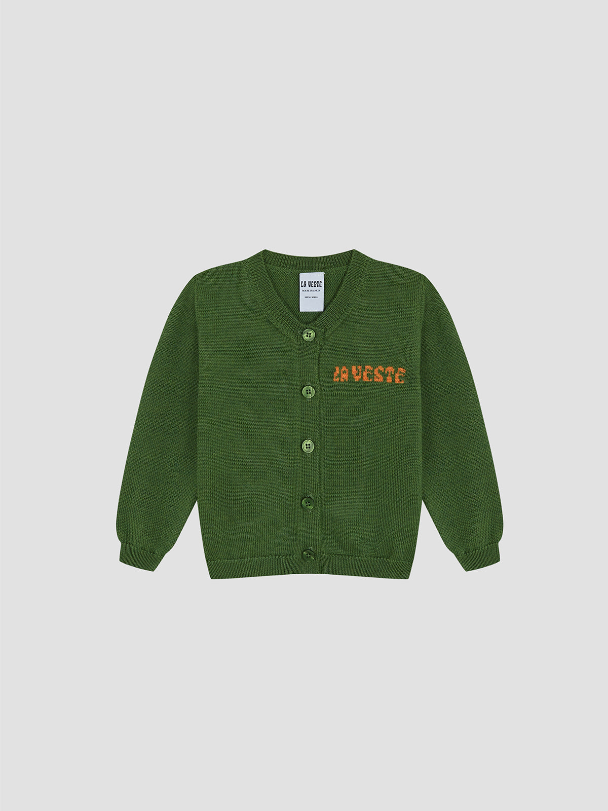 Mini Cardigan Green