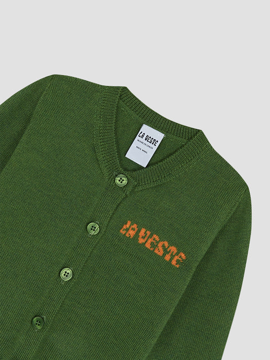 Mini Cardigan Green