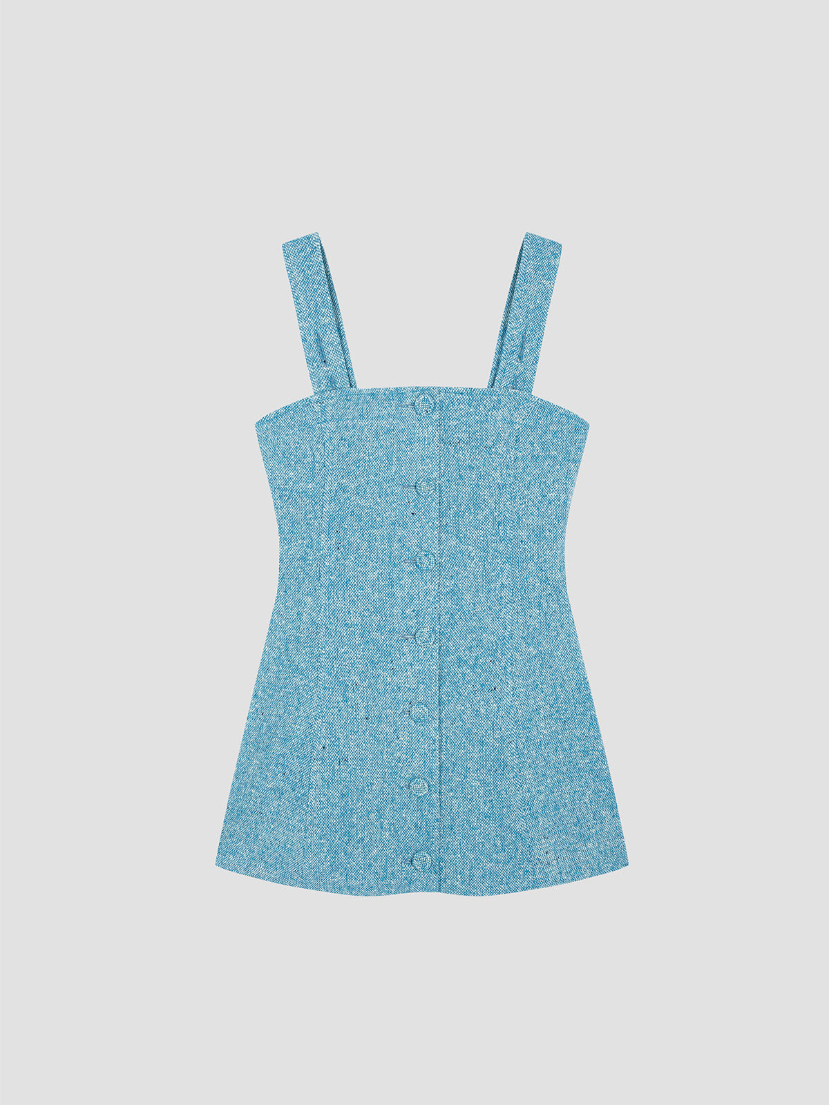 Lady Wool Mini Dress Turquoise
