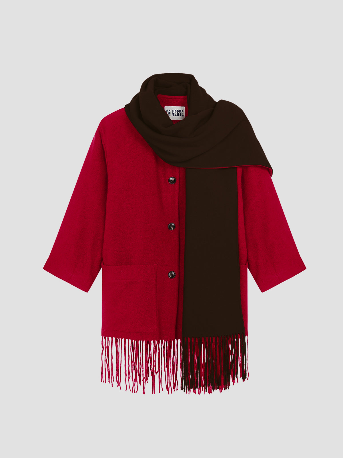 Caperucita Coat Red