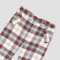 Jockey Pants Tartan Celeste