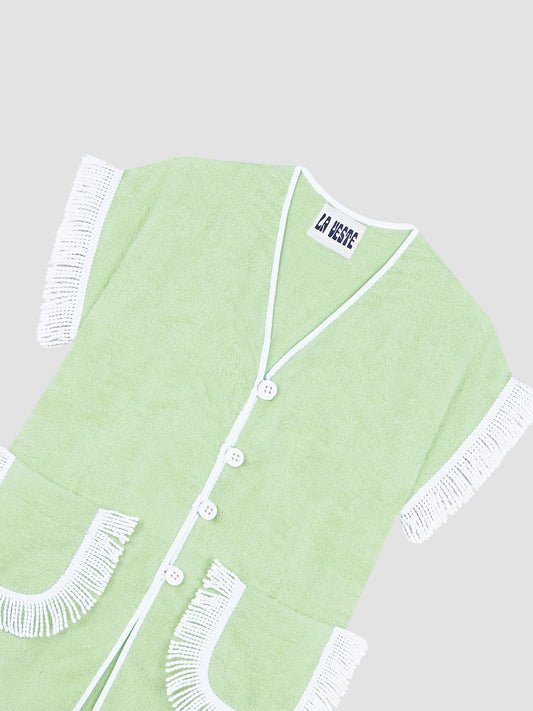 Pitaya Towel Dress Light Green
