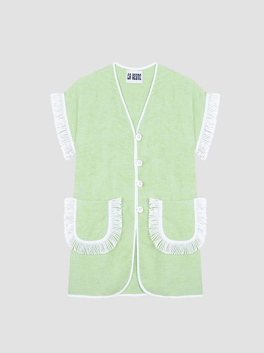 Pitaya Towel Dress Light Green