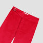 Riding Corduroy Pants Red
