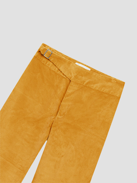 Riding Corduroy Pants Mustard