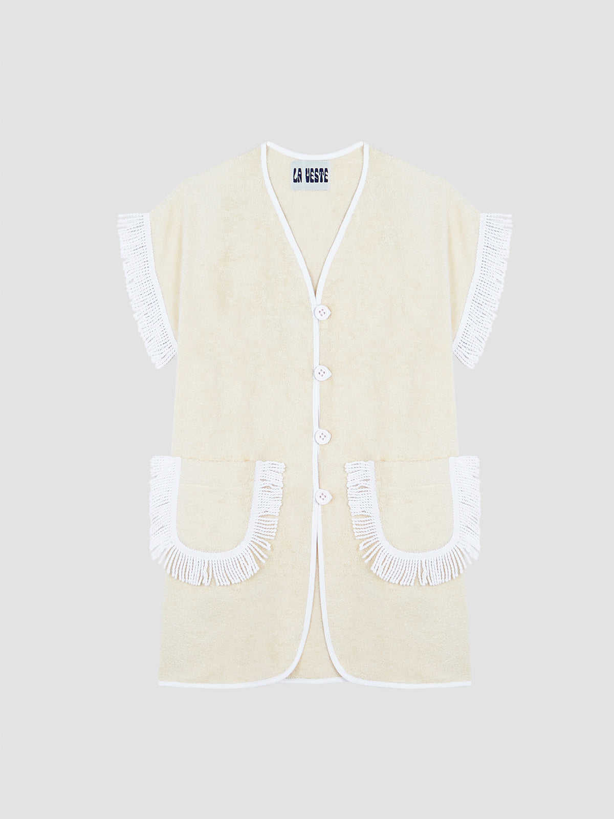 Pitaya Towel Dress Marfil