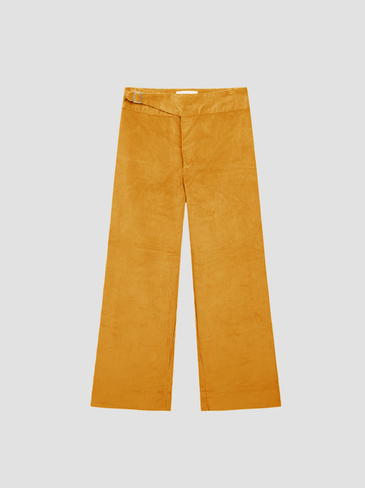 Riding Corduroy Pants Mustard