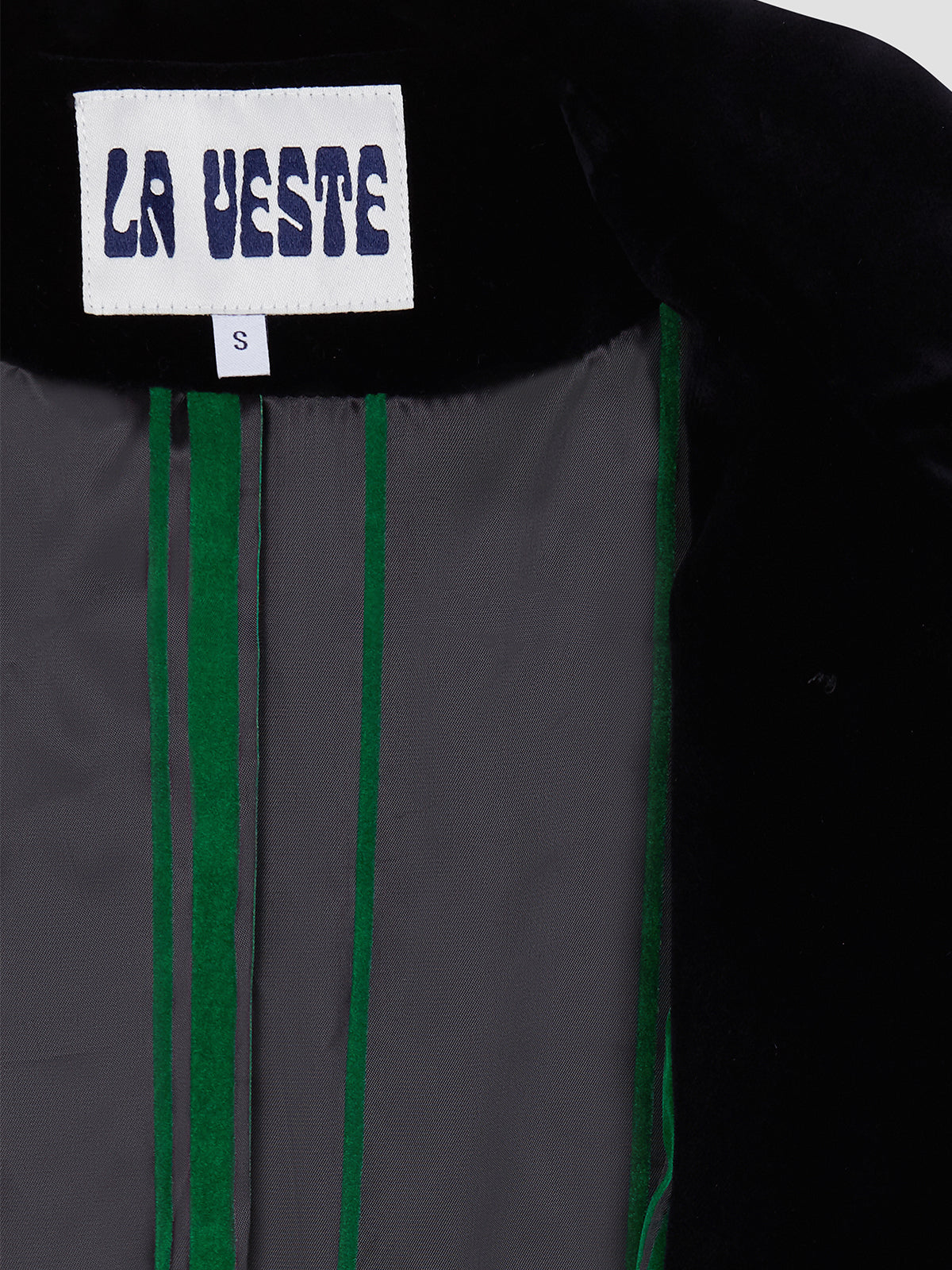Miranda Coat Velvet Black