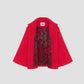 D' Artagnan Wool Cape Red