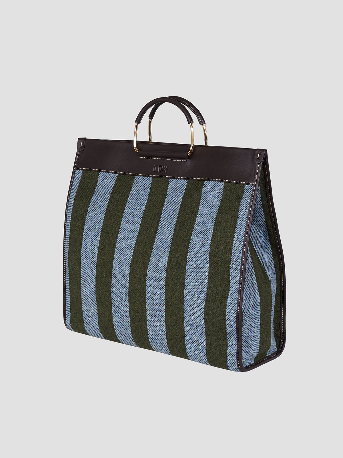 Striped Wool Bag 06