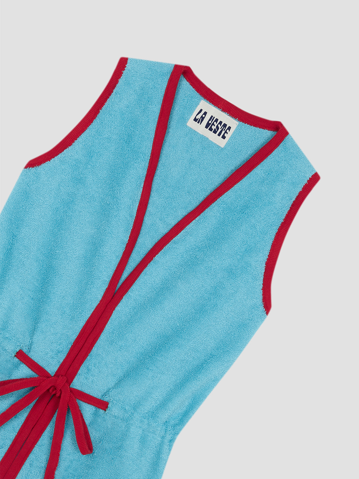 Happy Hour Towel Vest Blue