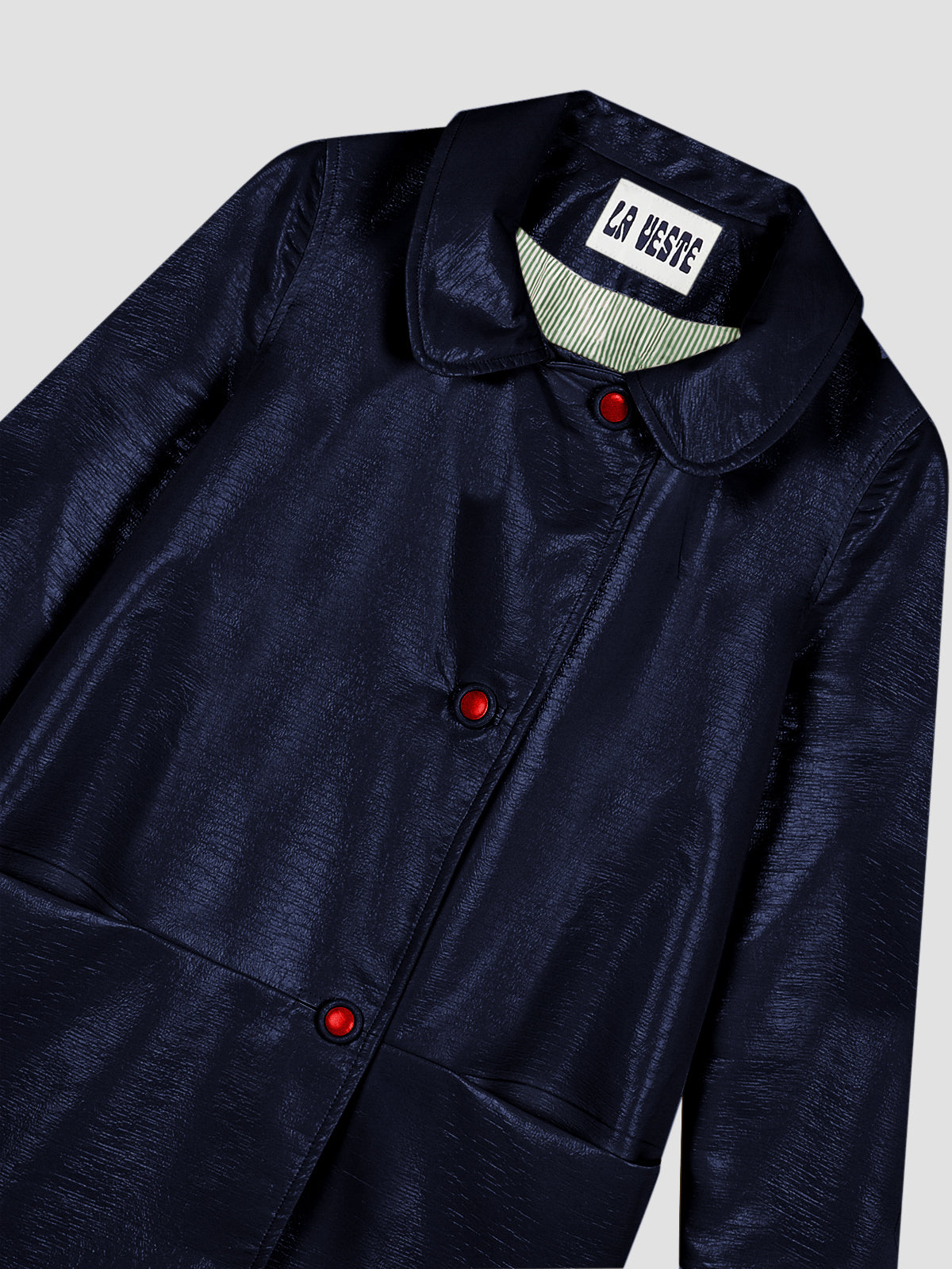 Señorita Out Of School Trench Coat Navy