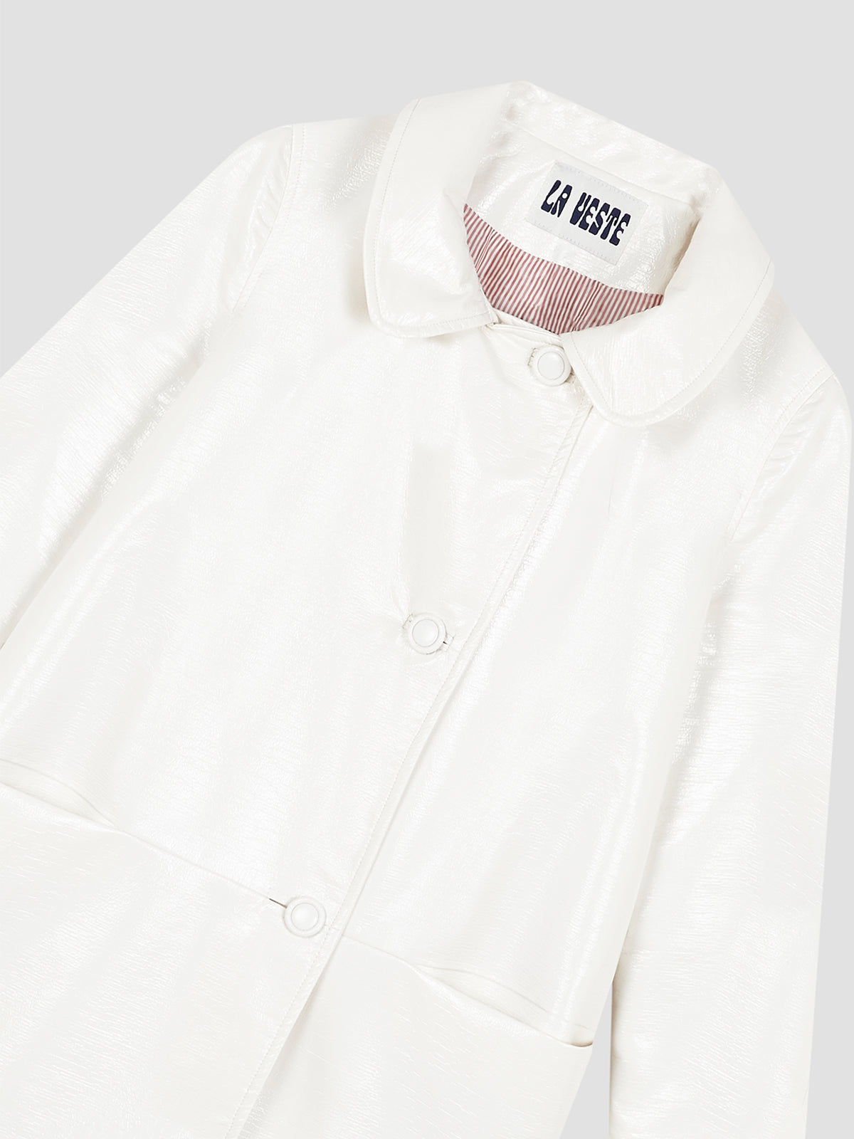 Señorita Out Of School Trench Coat Off White