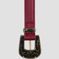 Tinta Belt Burgundy