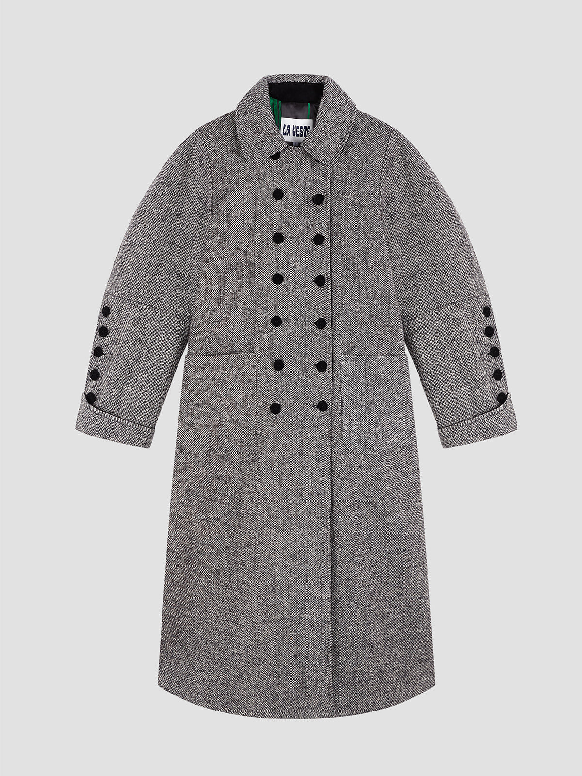 Daisy Wool Coat Black