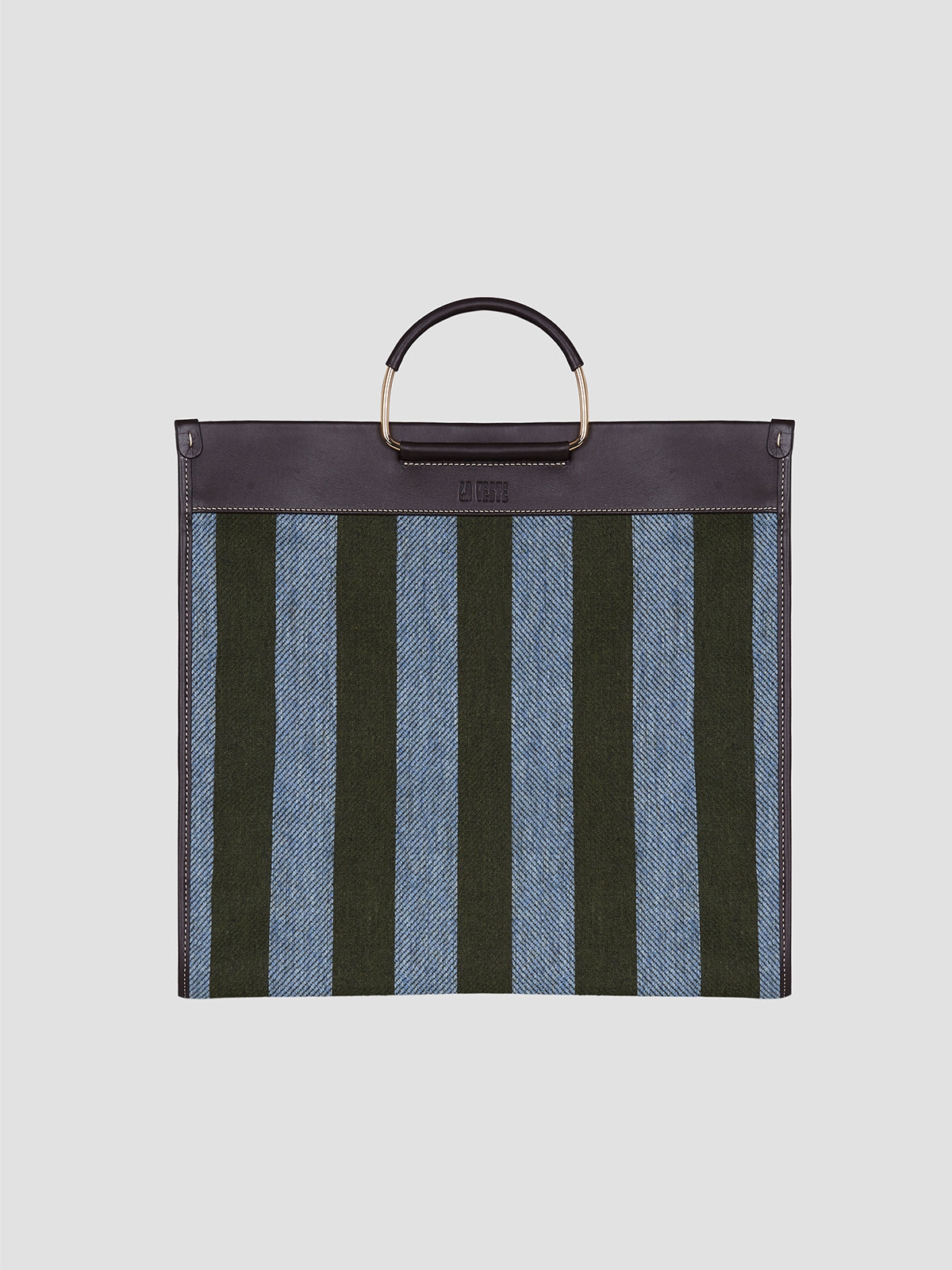Striped Wool Bag 06