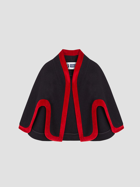 Castilla Cape Black