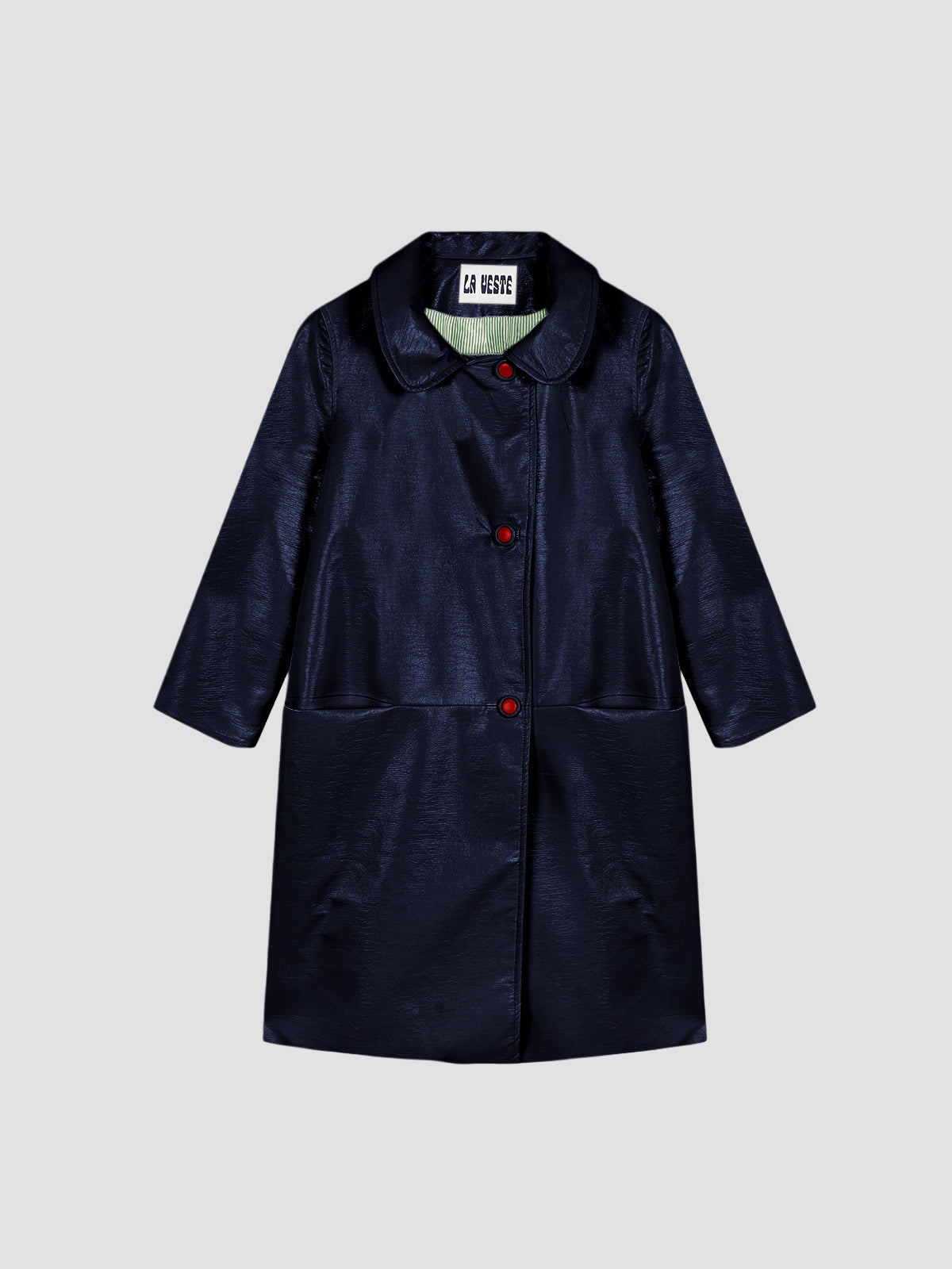 Señorita Out Of School Trench Coat Navy