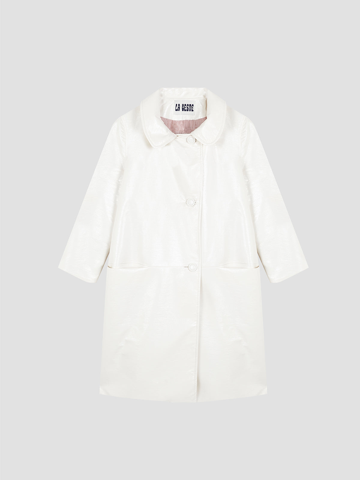 Señorita Out Of School Trench Coat Off White