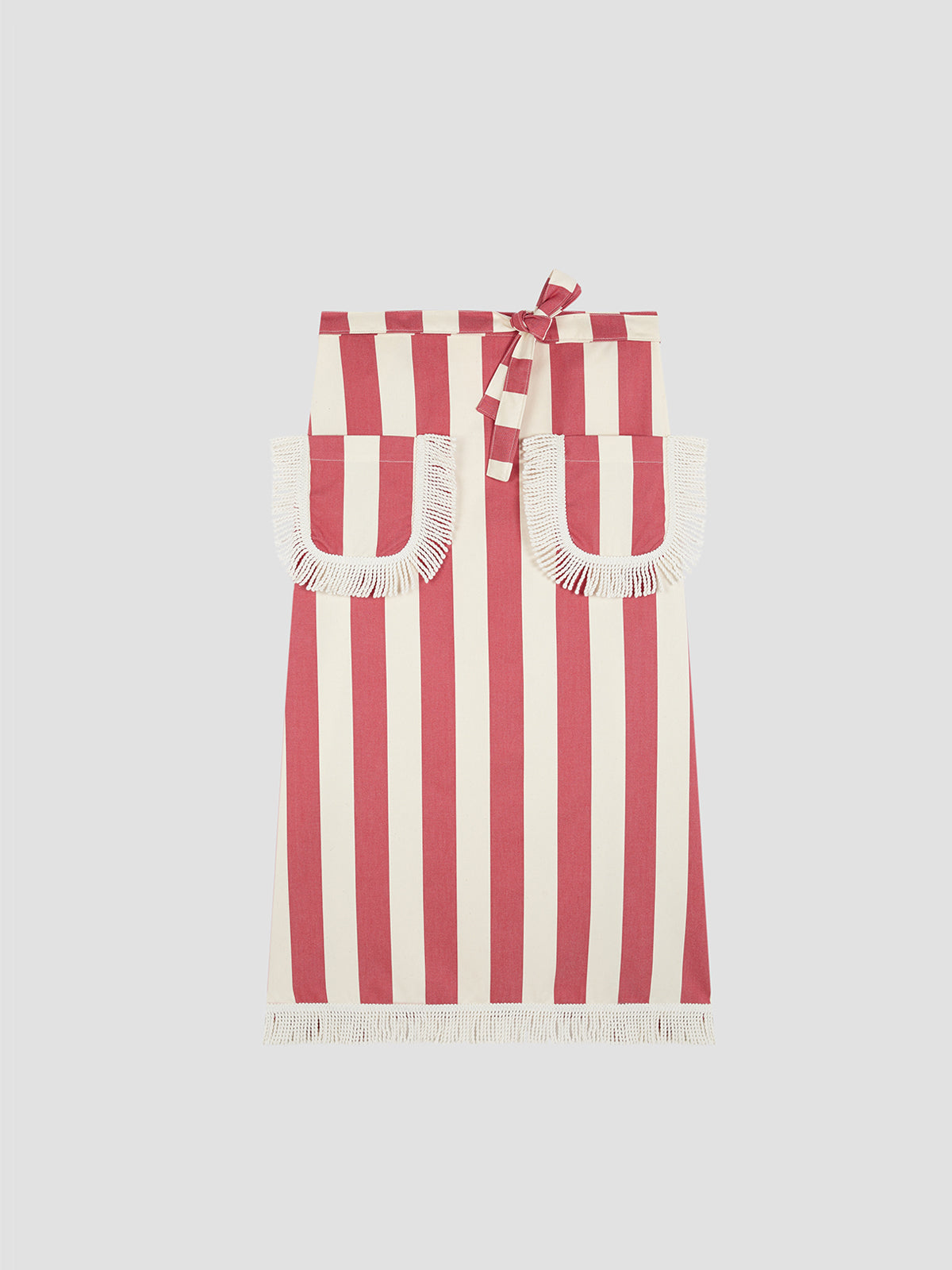 La Veste - Fringed Parasol Apron Red
