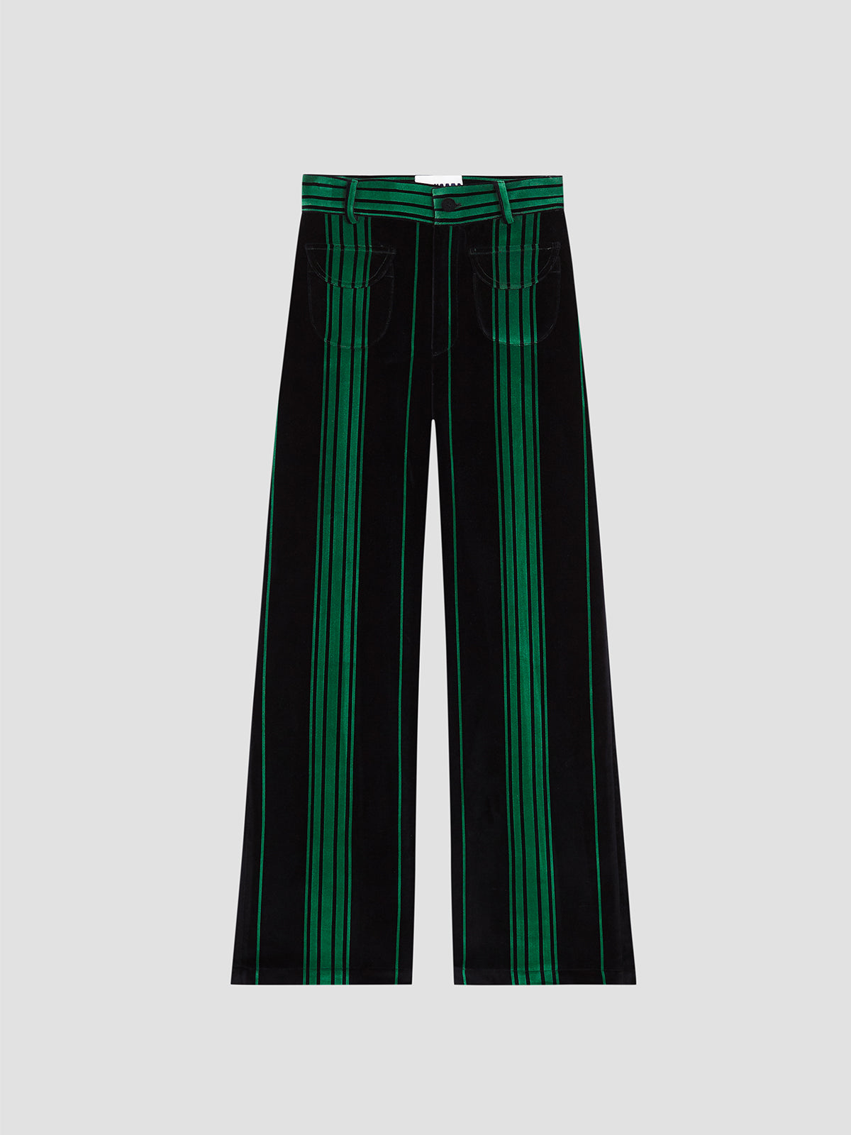 Tombola Velvet Pants Black