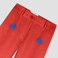 Cotillon Pants Linen Red