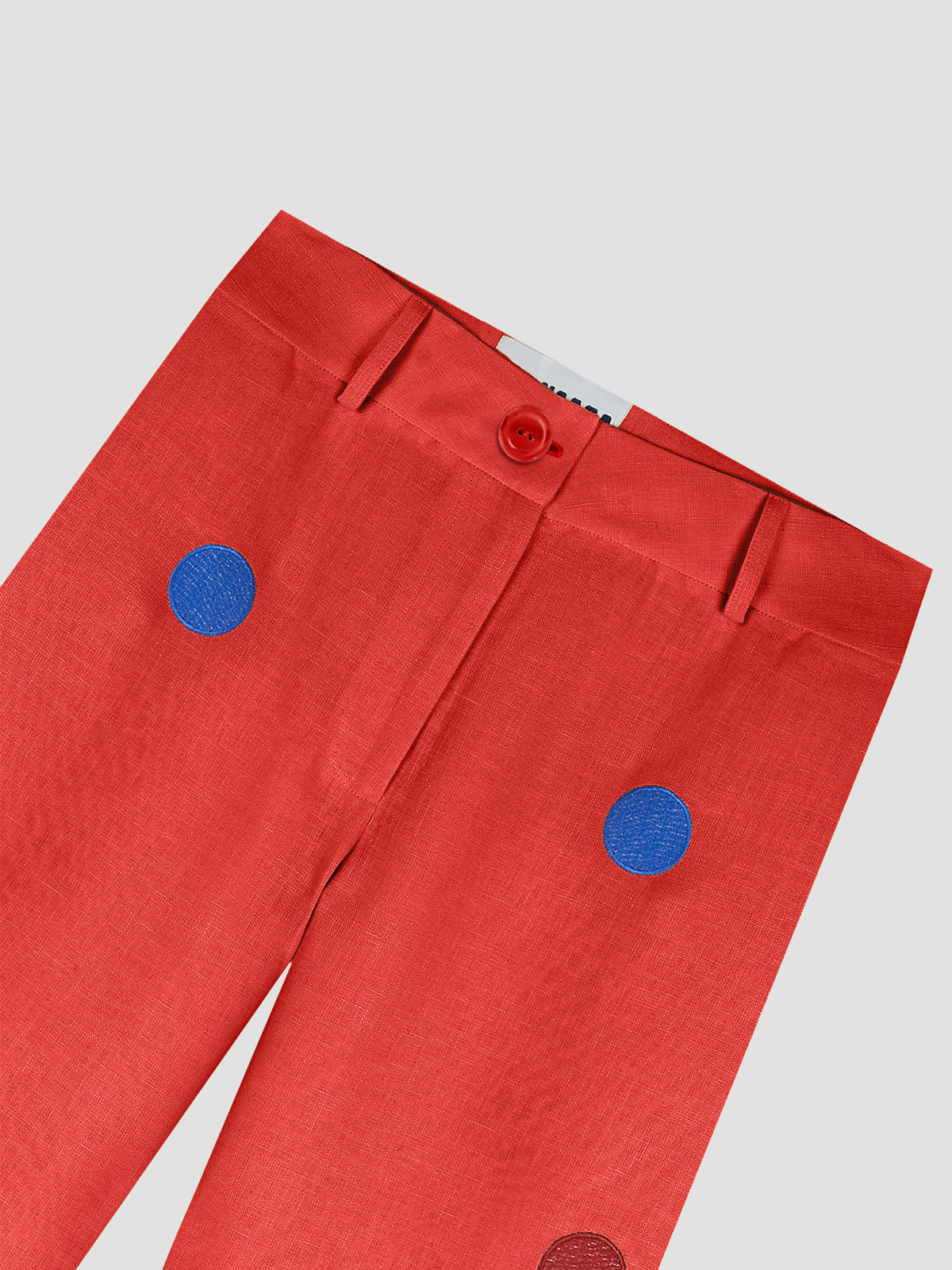 Cotillon Pants Linen Red