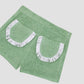 Carambola Shorts Fringed Green