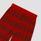 Arlequín Knit Pants Red