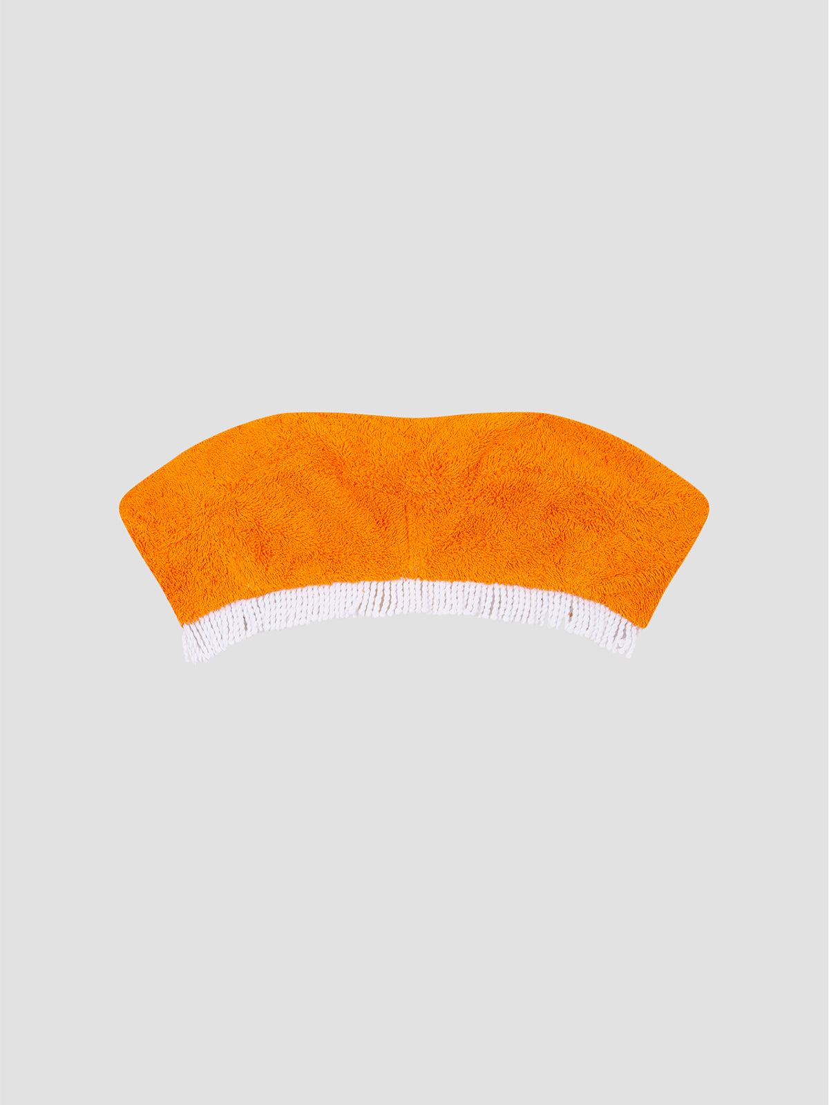 Bandeau Top Towel Fringed Orange