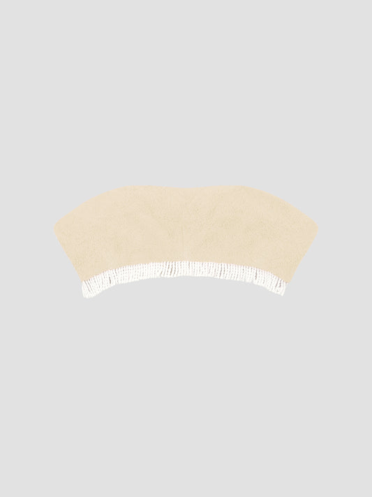 Bandeau Top Towel Vanilla
