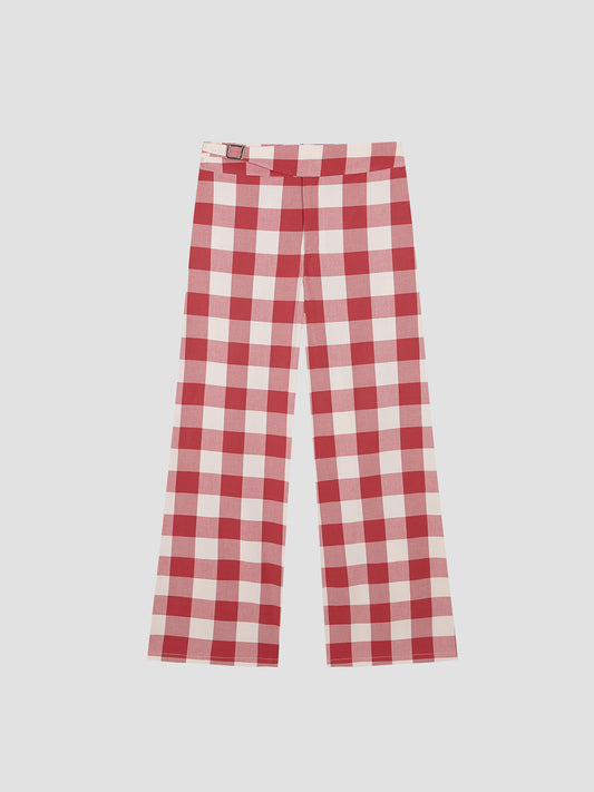 Red Check Pants
