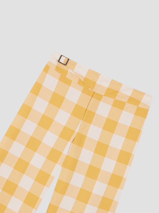 Yellow Check Pants