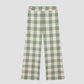 Green Check Pants