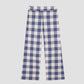 Blue Check Pants