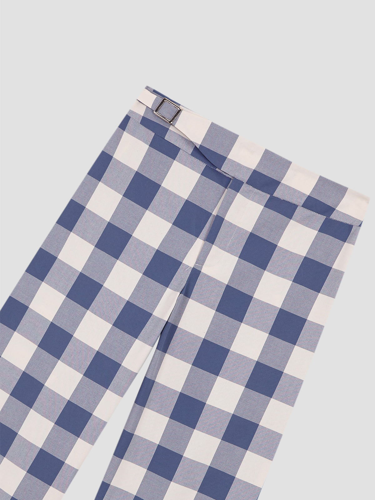 Blue Check Pants