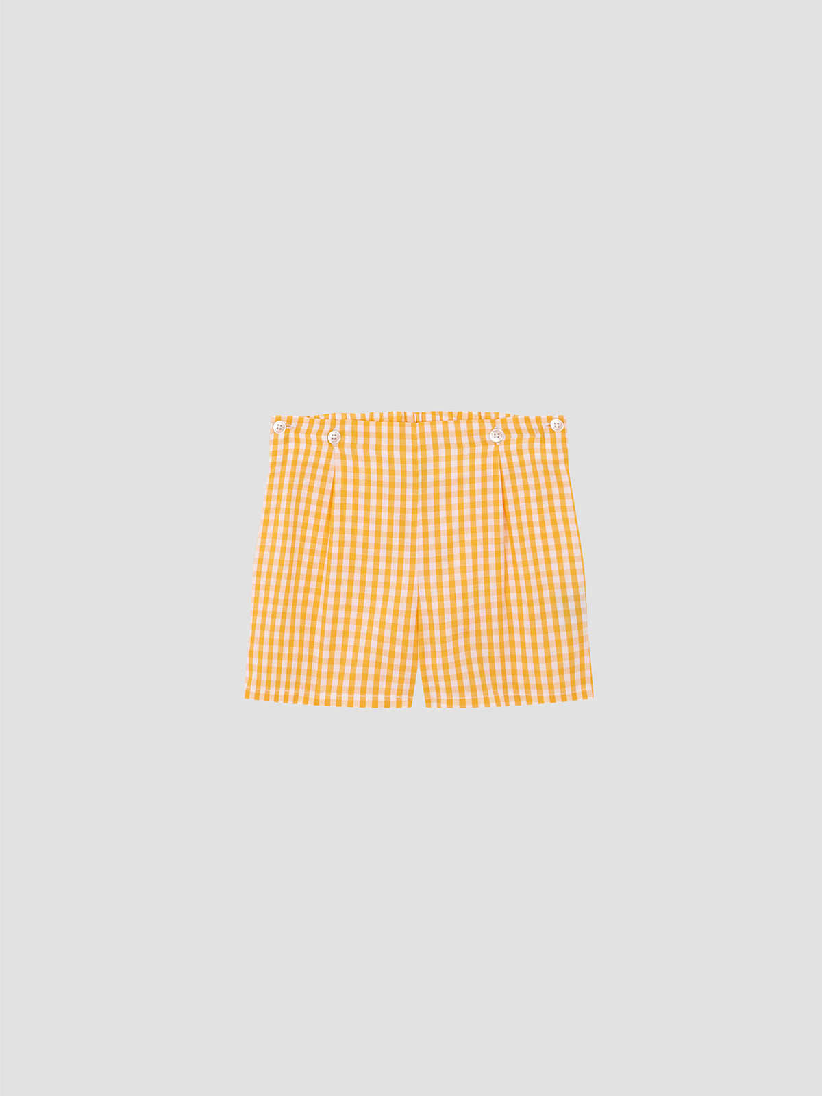 Two Piece Vichy Set Yellow