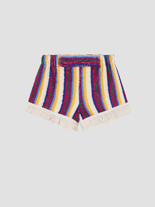 Harbor Fringed Shorts 02