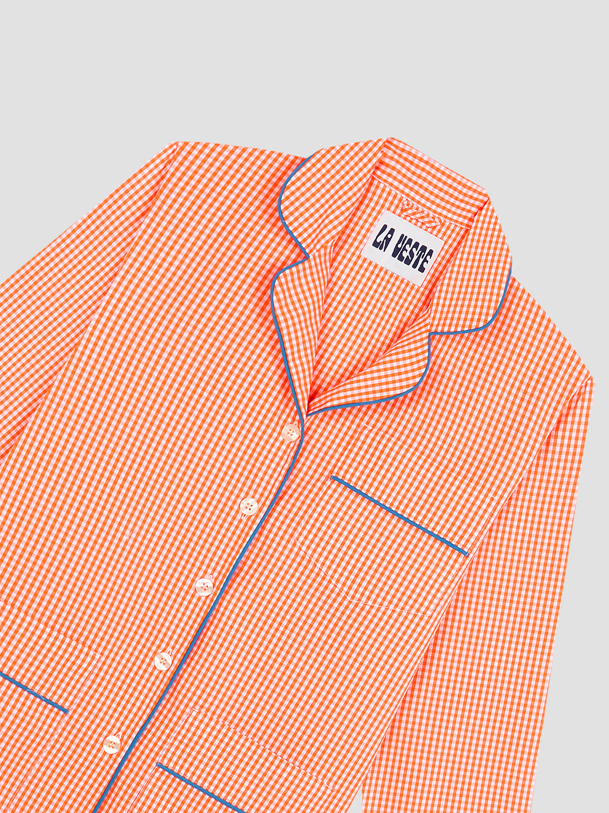 Alpino Pijama Check Orange