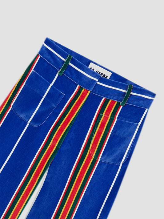 Pippi Pants Velvet Blue