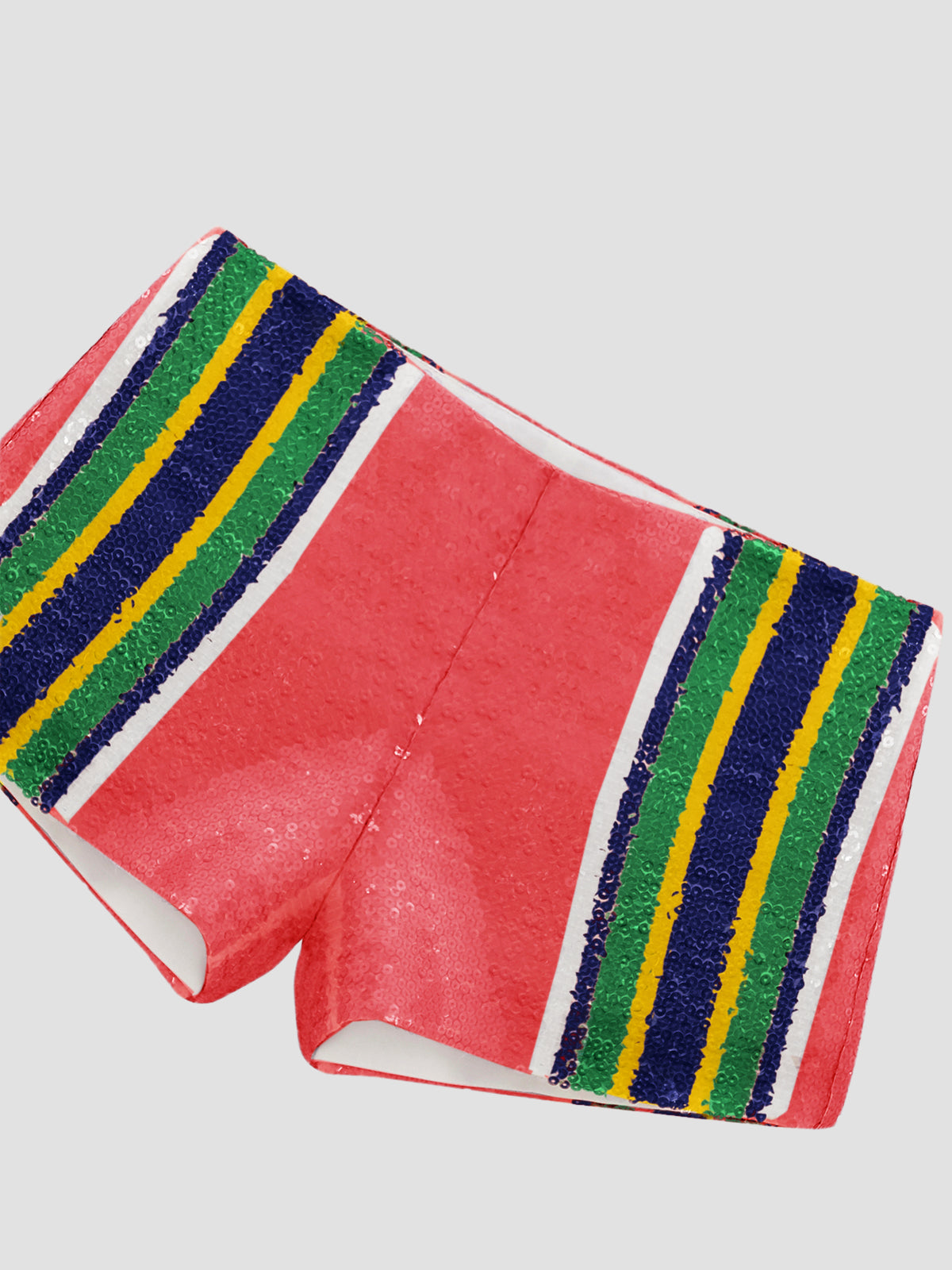 Pippi Sequin Shorts Red